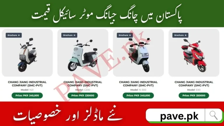 Chang Jiang Motorcycle Price in Pakistan 2025