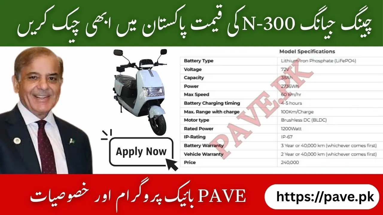 Chang Jiang N-300 Price in Pakistan 2025