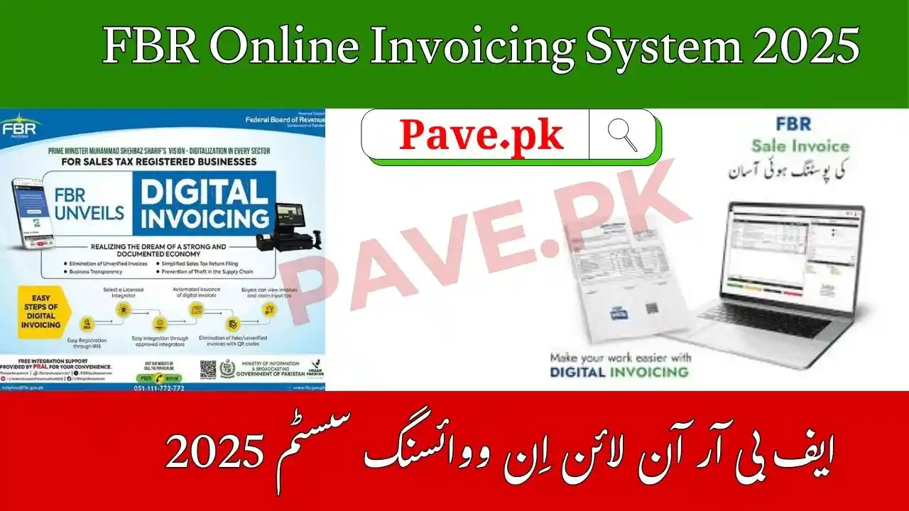 FBR Online Invoicing System 2025 Registration, Integration & Benefits for Businesses 1 FBR Online Invoicing System 2025