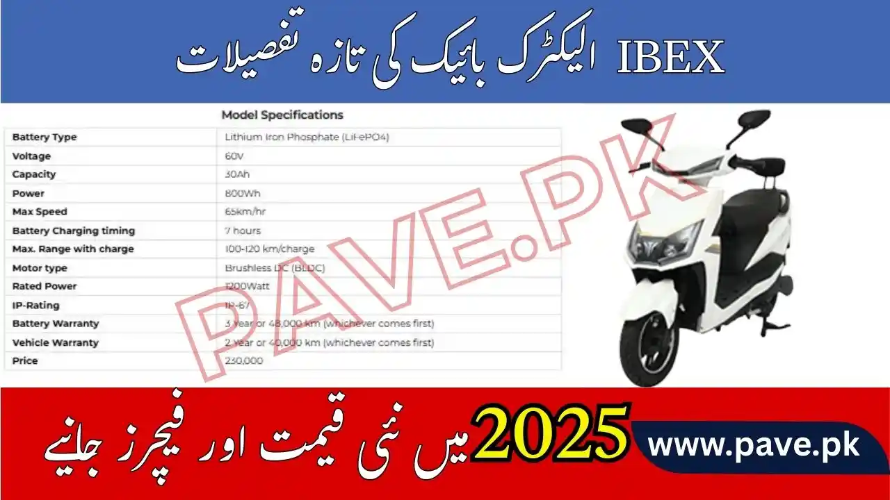 HUAGUAN Electric Bike IBEX Price in Pakistan 2025 – Specs, Range & Reviews 1 HUAGUAN Electric Bike IBEX Price in Pakistan 2025
