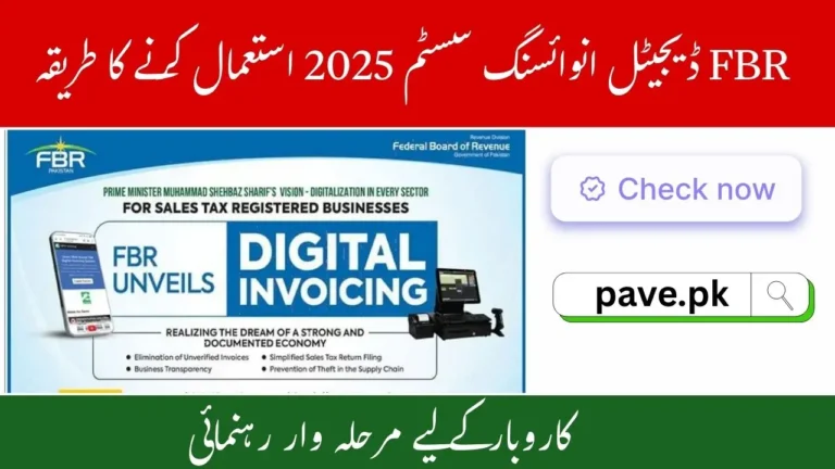 How to Use FBR Digital Invoicing System 2025