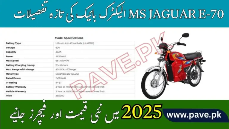 MS JAGUAR E-70 Electric Bike Price in Pakistan November 2025 Specs, Features & Reviews 2 MS JAGUAR E-70 Electric Bike Price in Pakistan 2025