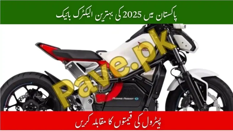 Which Electric Bike Should I Choose in Pakistan 2025