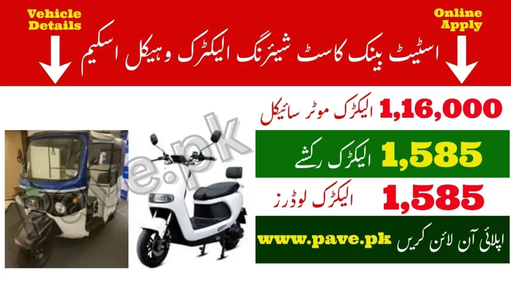 SBP Cost Sharing Electric Vehicle Scheme 2025 – Apply Online for E-Bikes & Rickshaws 1 SBP Cost Sharing Electric Vehicle Scheme 2025