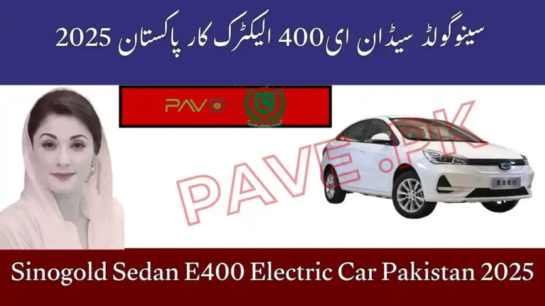 Sinogold Sedan E400 Electric Car Pakistan 2025 405km EV Price 5 Sinogold Sedan E400 Electric Car Pakistan 2025