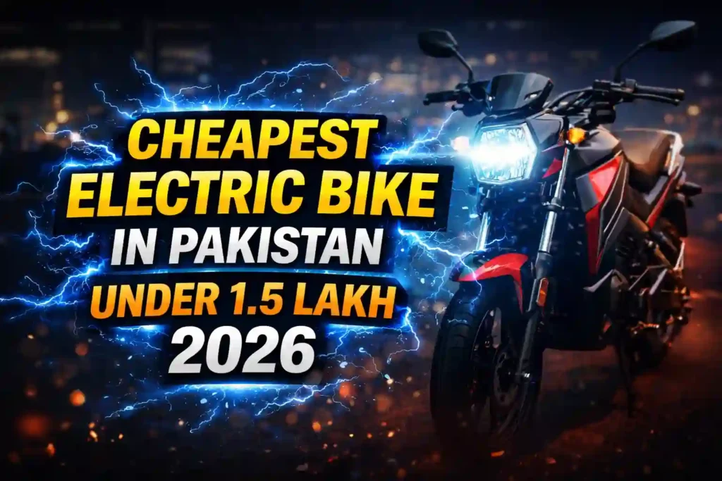 Cheapest Electric Bike in Pakistan Under 1.5 Lakh 2026