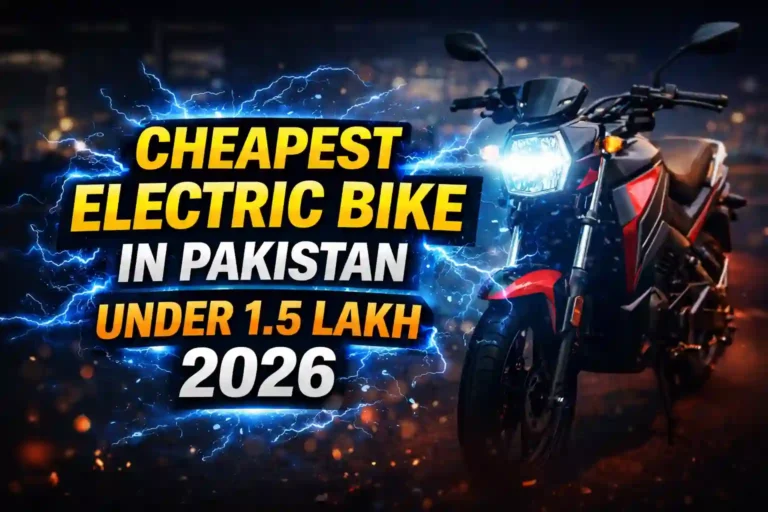 Cheapest Electric Bike in Pakistan Under 1.5 Lakh 2026