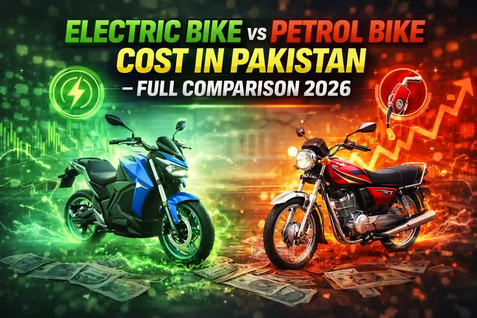Electric Bike vs Petrol Bike Cost in Pakistan – Full Comparison 2026